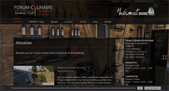 Desktop Screenshot of forum-culinaire.de